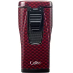 Briquet Colibri - Monaco II - carbone rouge www.boutiquestgermain.com
