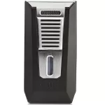 Photo du Briquet Coupe Cigare Colibri - Slide - 2 flammes - noir et chrome