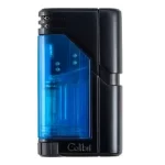 Briquet tempete cigare - Colibri - Interceptor - Bleu transparent www.boutiquestgermain.com