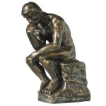 Reproduction de : Le Penseur de Rodin 10cm
