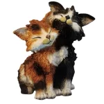 statuette de chats se faisant un calin www.boutiquestgermain.com