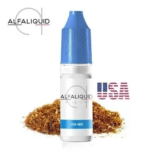 Lot de alfaliquid usa-mix E-liquides | Made in France | Alfaliquid Usa Mix pour cigarette electronique, 10 flacons de 10ml . LIVRAISON GRATUITE avec SUIVI.