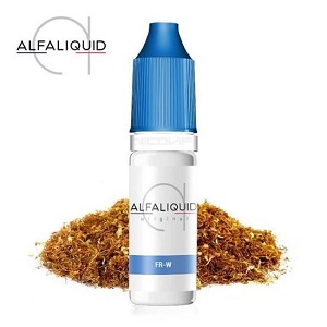 Lot de E-liquides | Made in France | Alfaliquid FRW pour cigarette electronique, 10 flacons de 10ml au gout de tabac. LIVRAISON GRATUITE.