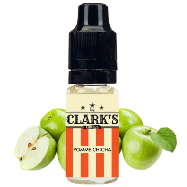 Ce E liquide Premium Pomme Chicha de chez Clark's / Pulp est un pomme mariée à la réglisse réglisse.