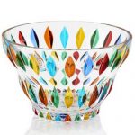 coupelle en cristal de Murano qui rehaussera votre intérieur grâce à ses couleurs - www.boutiquestgermain.com