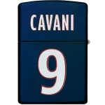 Le briquet Tempete Zippo Cavani PSG COLLECTOR rend hommage au célèbre joueur.