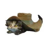 Chat chapeau - catissimo - gina - ca11 - www.boutiquestgermain.com
