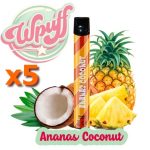 wpuff cigarette jetable ananas coconut 1.7mg_www.boutiquestgermain.com