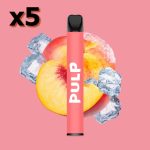 La Puff Pulp the peche est une cigarette électronique jetable de qualité !