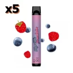 Découvrez les Big Puff Myrtille Framboise à 600 bouffées en 20 mg de nicotine. LIVRAISON GRATUITE uniquement pour la FRANCE métropolitaine. www.boutiquestgermain.com