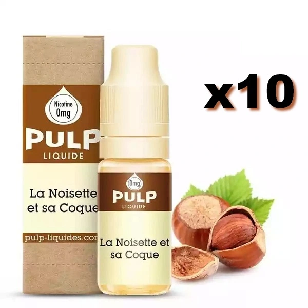 Le gout d'une véritable noisette fraichement cueillie avec cet E Liquide PULP Noisette et sa Coque, en 3mg. www.boutiquestgermain.com