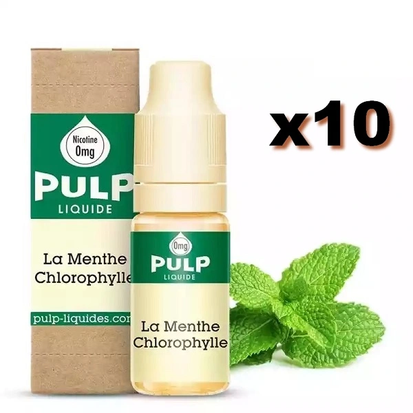 Le gout du vrai gout du chewing gum américain avec cet E-Liquide Menthe chlorophylle, PULP en 6mg. _www.boutiquestgermain.com
